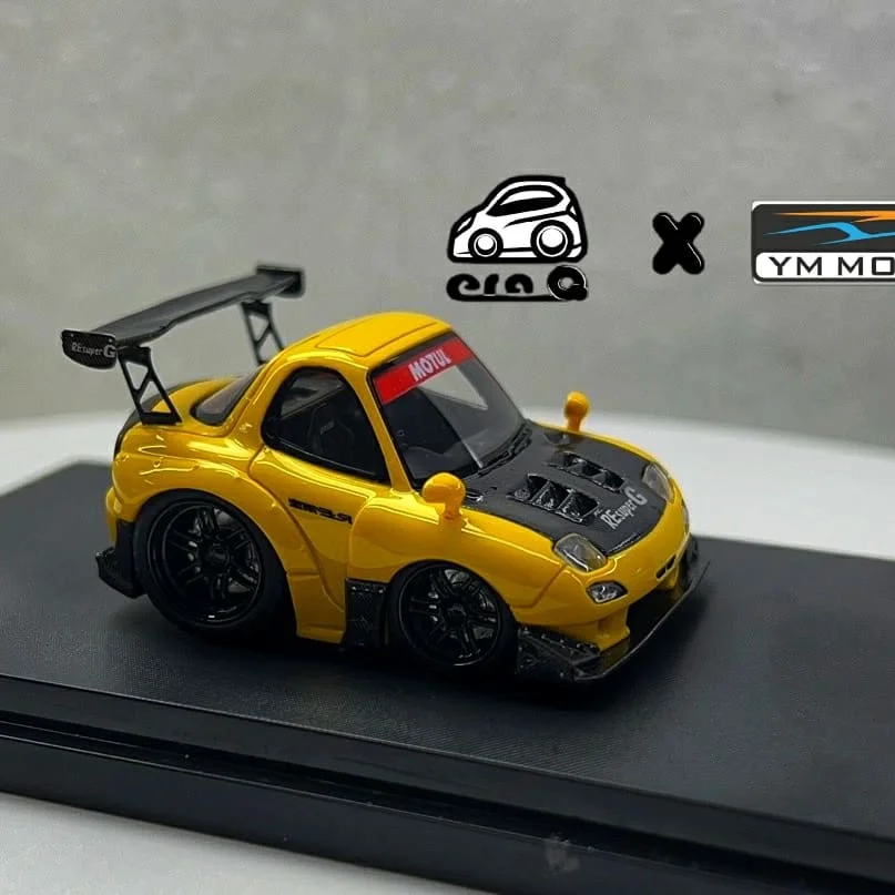 

ERAQ X YM MODLE 1:64 R.E Mazda RX-7 Eraq Collector Edition Metal Model Toy Gift