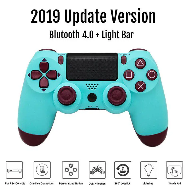 

For Ps4 PlayStation 4 Bluetooth Wireless Controller Dualshock Double Vibration Joystick Gamepads For PS4 Console Charger