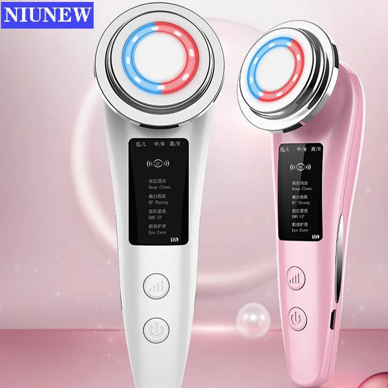 Ultrasonic Beauty Instrument LED Photon Skin Tightening Face lift