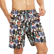 4XL плюс мужские пляжные шорты для плавания, летние шорты для плавания, подходящая одежда для серфинга, штаны, купальники, Sunga Masculina 544