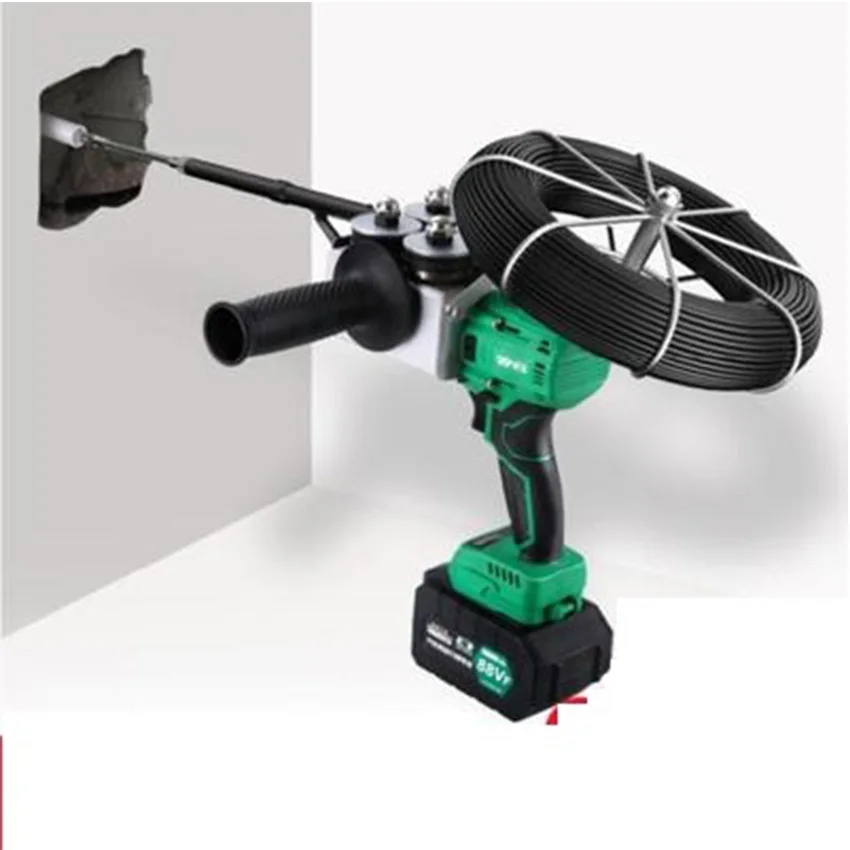 

NEW CXJ 88VF 10000MAN Electrician Stringing Machine Fully Automatic Wall Lead Wire Electric Charging Threading Machine 40m/min