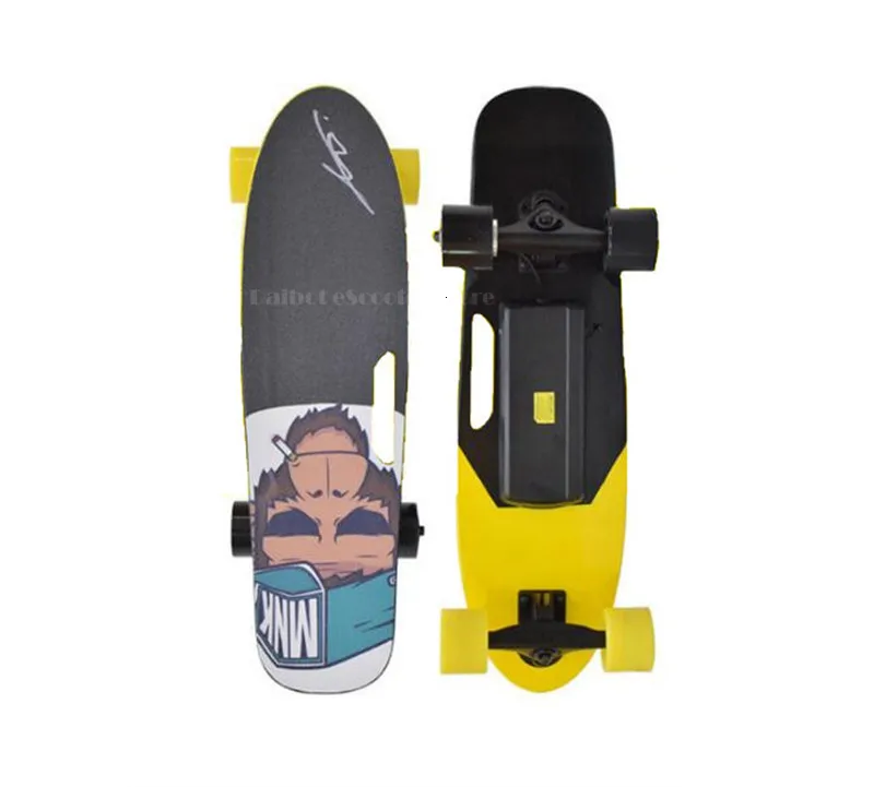 Daibot Mini Electric Skateboard Four Wheels Electric Scooters Single Drive 300W Portable Four Wheel Electric Scooter Adult (12)