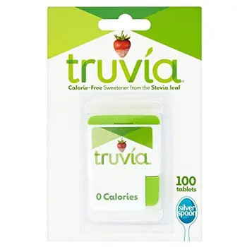 

Silver Spoon Truvia sweetner comprimés (100 par paquet - 5g) - Paquet de 2