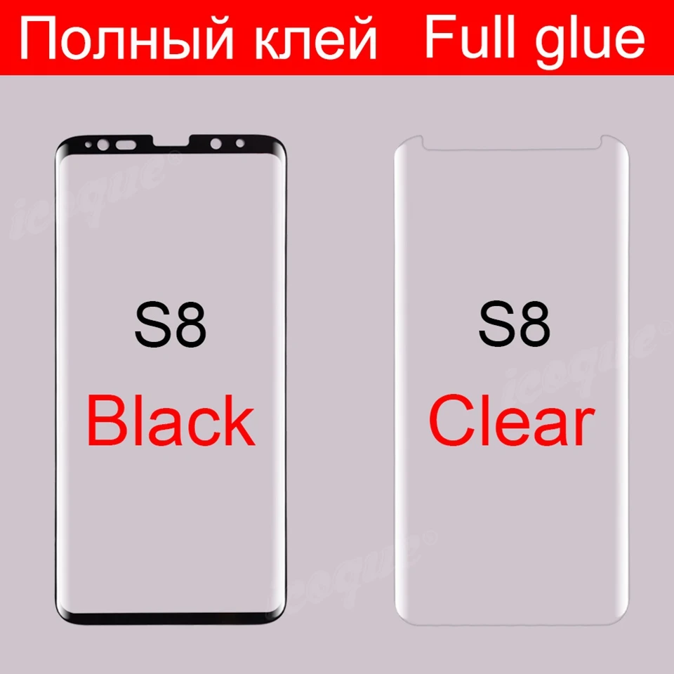 3D полностью проклеенное закаленное стекло для samsung Galaxy S10 Plus S9 S8 Note 10 Plus Защитная пленка для экрана S10 S9 S8 S10plus Note10 полностью проклеенное стеклянная крышка