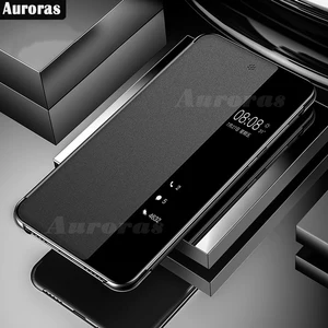 Image 4 - Auroras ل Redmi ملاحظة 9 S حالة فليب غطاء حامل ل Xiaomi Redmi ملاحظة 9 S حالة صدمات فوندا