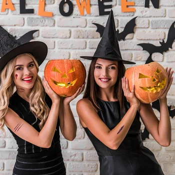 

30PCS Halloween Sticker Horror Scary Halloween Decals Fake Scar Sticker Halloween Decor Wounds Scars Stickers for Masquerade