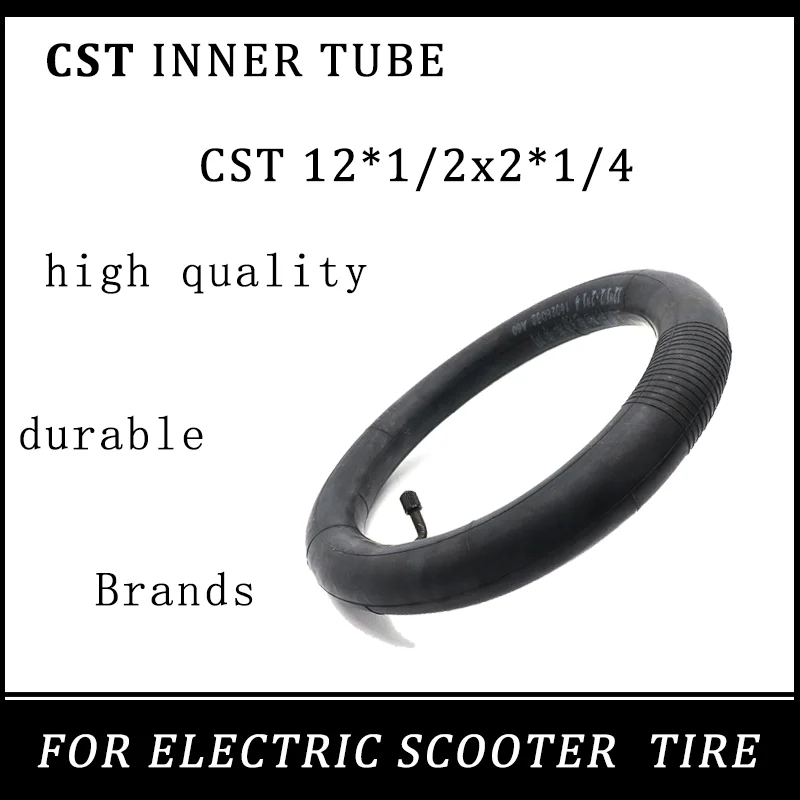 

CST 12*1/2x2*1/4 Inner Tube for Electric Scooters Scooter Accessories High Quality and Durable Pneumatic Tire