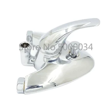 

Hot Sale modern bathroom chrome plated wall mounted shower faucet
