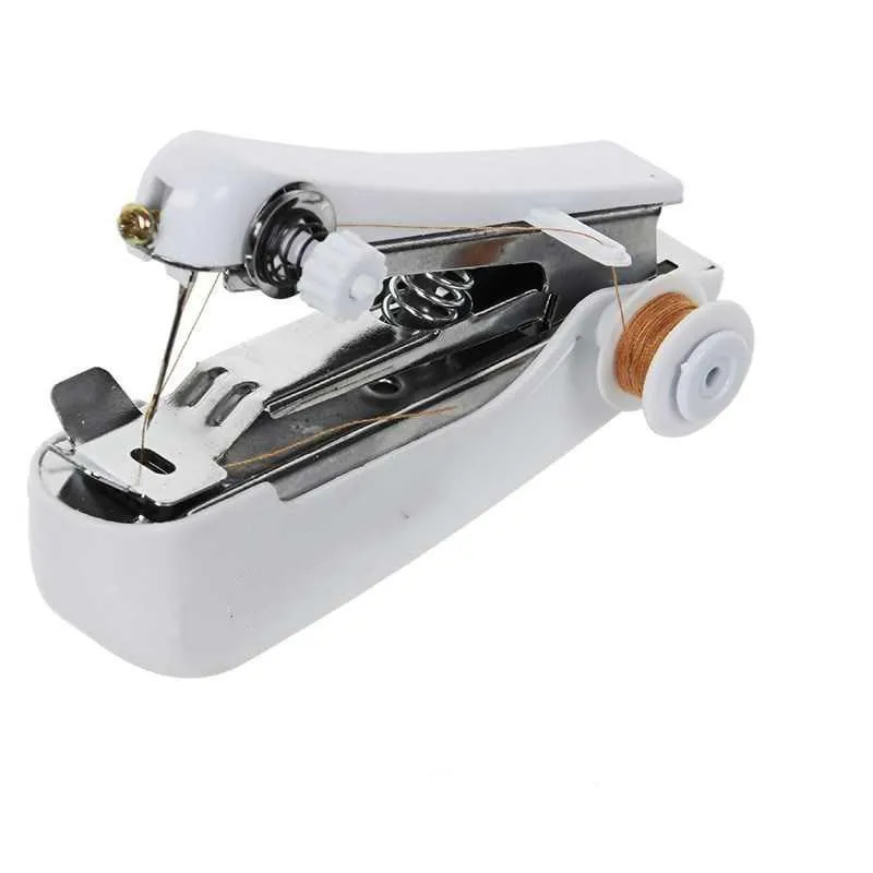 3pcs Portable Red Color Stapler Machine Cordless Needlework Manual Mini  Home Handheld Sewing Clothing Travel Use Cloth Multifunction for Thread  Random