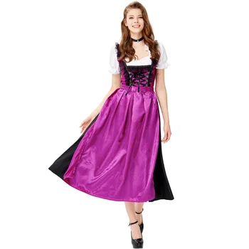 

Dancing Stage Costumes S-L Pop Halloween Cosplay Role Play Beer Festival Sexy Maid Dress Sportswear