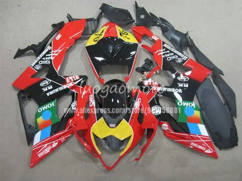 Набор обтекателей для кузова под давлением SUZUKI GSXR1000 K5 05 06 GSXR 1000 2005 2006 GSX R1000 разноцветные Обтекатели