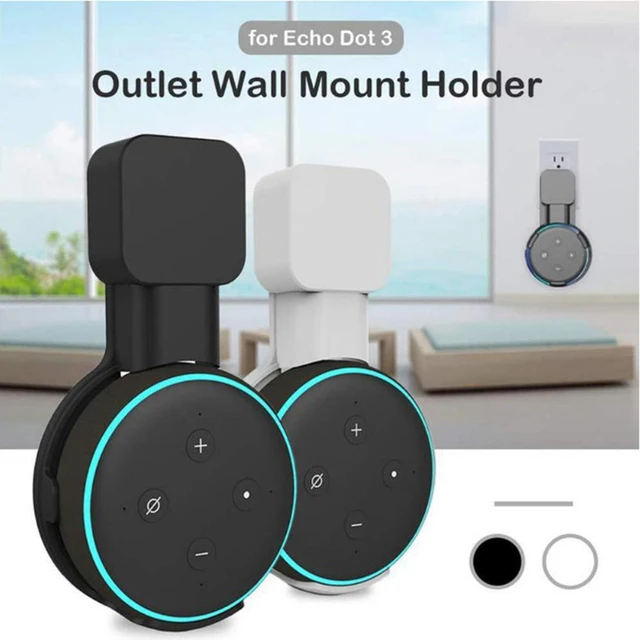 New Plug Socket Mount  Echo Dot 3rd Gen Generation 3 Bracket Holder  Alexa