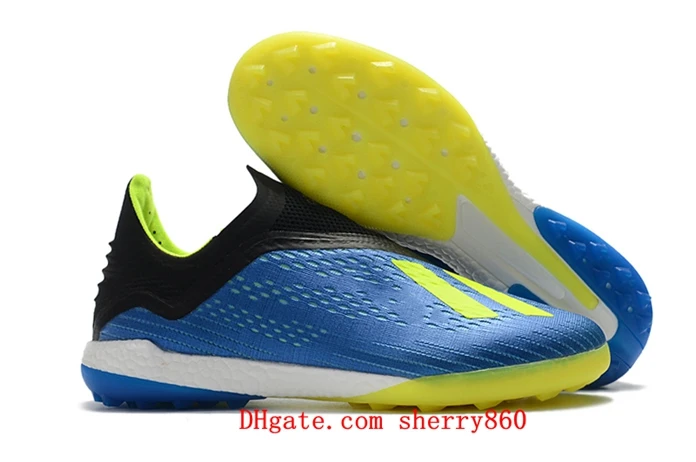 Высокое качество мужские футбольные бутсы X Tango 18+ IN IC TF футбольные бутсы X 18 футбольные бутсы scarpe da calcio - Цвет: 2