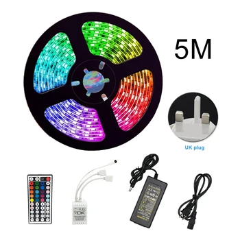 

RGB LED Strip Lights 15pcs/set Home Remote Control Colour Changing RGB LED Strip Lights Under Cabinet