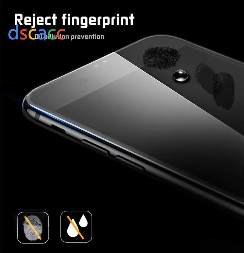 Dscacc Полный протектор экрана из закаленного стекла для IPhone6 7 6Pus 7 Plus 8 8 plus X XS 5,8 XR 6,1 XS Max 6,5 100 шт