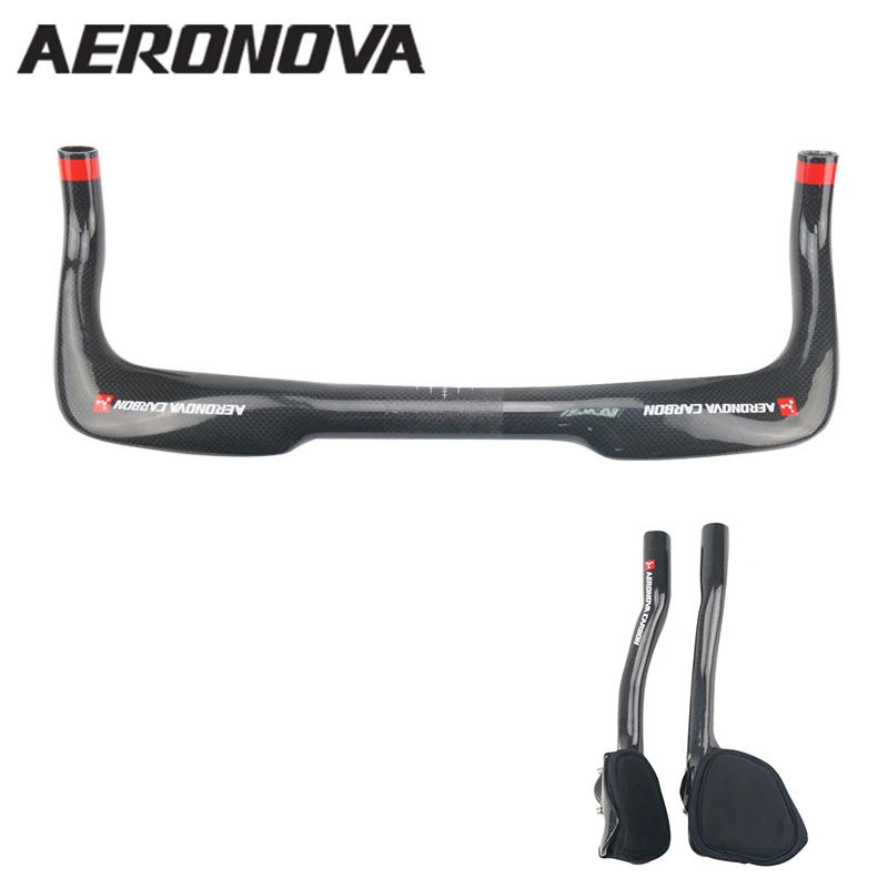 AERONOVA Carbon Fiber Handlebar Road Bike TT Time Trial Triathlon