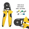 VSC8 16-4A 6-4A 0.25-10mm 23-10AWG Adjustable Precise Crimp Pliers Tube Bootlace Terminal Crimping Hand Tool VSC9 6-4A 5