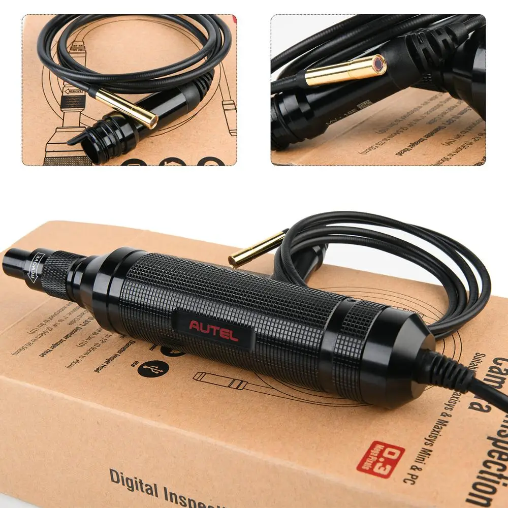Autel MaxiVideo MV108 8 5 мм цифровая камера для проверки мощная MaxiSys Pro и ПК поддержка