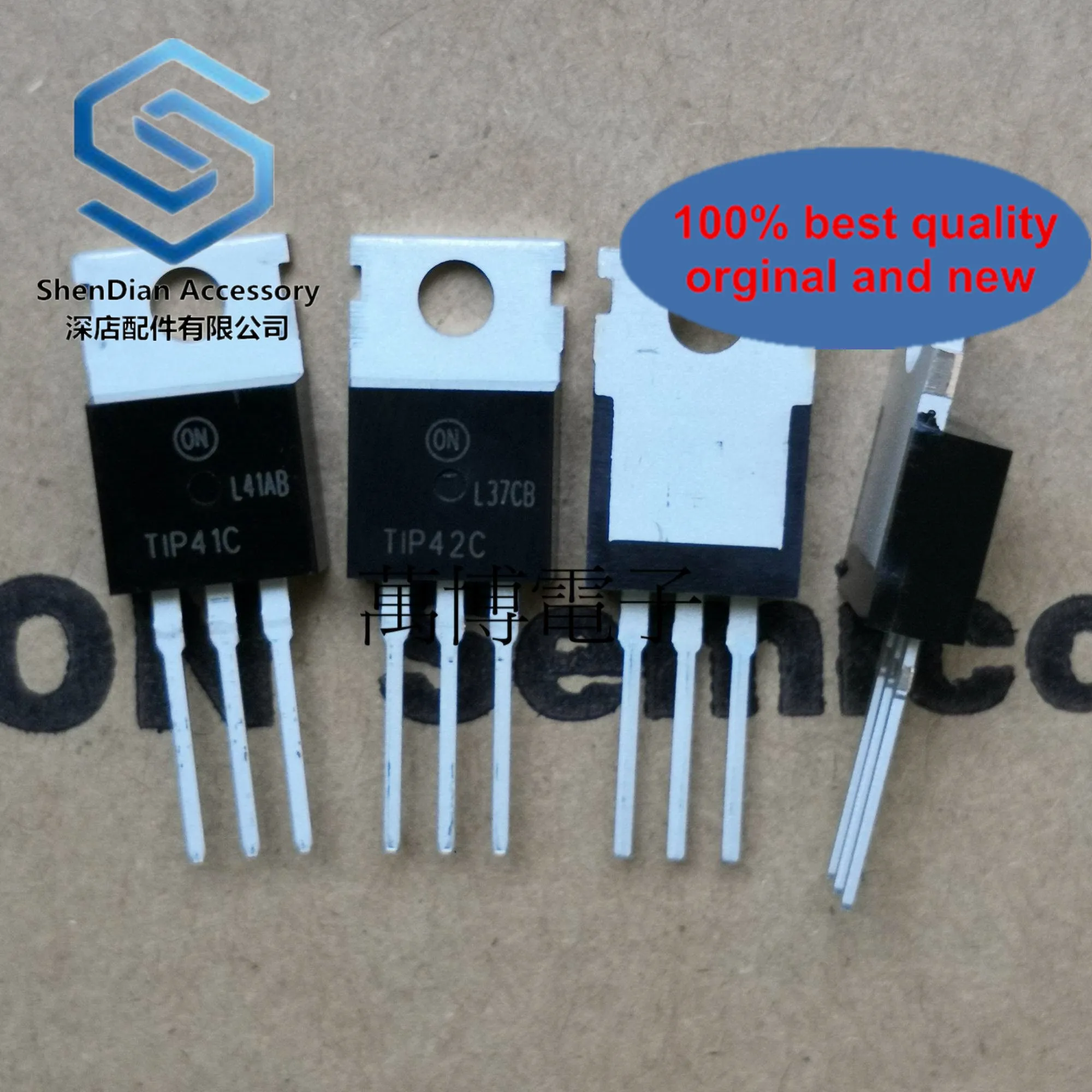 

Только 3 пары, оригинальный новый TIP41 TIP42 C