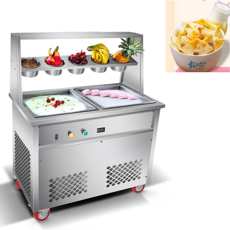 

High Efficiency Fried Ice Cream Machine Roll / Fried Ice Cream Roll Machine / Ice Cream Fried Machine