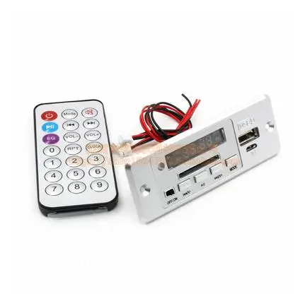 MP3 Decoder SOTAMIA Bluetooth 5,0 Плата усилителя 3 Вт* 2 стерео Amplificador WAV WMA MP3 аудио декодер плата FM SD U диск декодирование DC3.7-5V - Цвет: MP3 Decoder