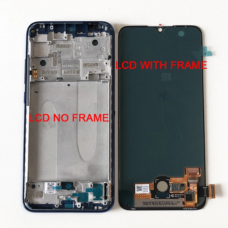 AMOLED для xiaomi mi A3 ЖК OLED дисплей сенсорный экран с рамкой для xiaomi mi A3 1906F9 CC9E OLED ЖК-дисплей сенсорный экран