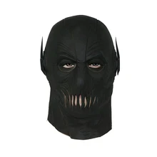 Черная маска на всю голову, дышащая маска на Хэллоуин, латексная маска для косплея, Вечерние Маски для взрослых