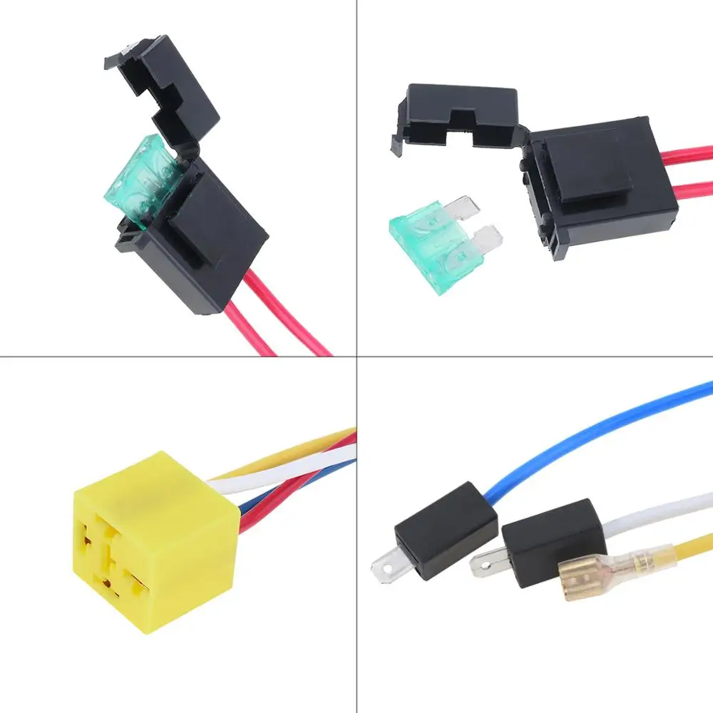 Car Siren Horn Car Air Horn Universal 12V 24V Air Horn Compressor Set 0.08~0.12mpa Air Hose with Wires and Relay Super Loud Horn for Cars Truck Vehicle Auto