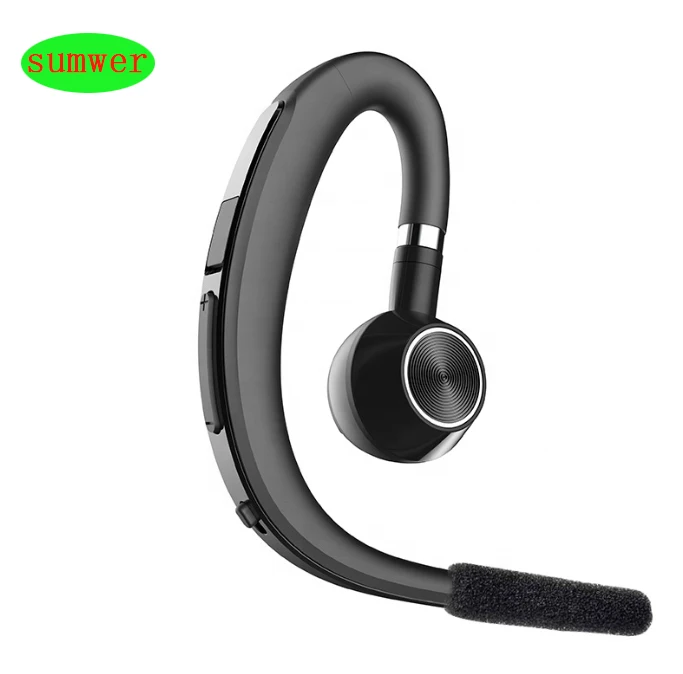 D15 180 rotation left and right Ear Hook Bluetooth Earphones TWS Earbud Headset Single Side Wireless Headphone For Business