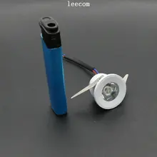 20 шт./лот мини-светильник под 31 мм шкаф Точечный светильник 1 Вт потолочный встраиваемый светильник Ac85-265v светильник