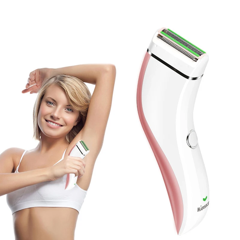 

Электрическая бритва для женщин, бритва для бикини, триммер для ног, подмышек, Влажная и сухая бритва с зарядкой от USB