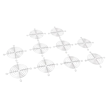 

10x Heatsink/Cooling/Cooler/Extractor Fan/ Metal Grill Finger Guard 8cm x 8cm