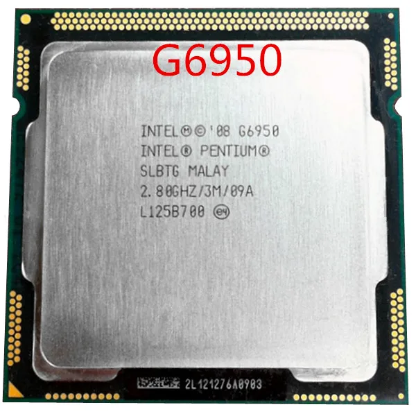 Intel Pentium G6950 Processor 2.8GHz 3 MB Cache Socket LGA1156