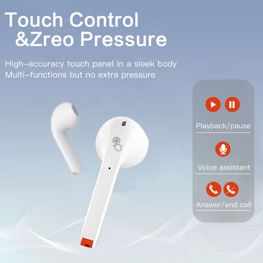 Cigfun Wireless Earphone Bluetooth5.0 TWS Headphones HiFi Stereo Earbuds Sport IPX7 Waterproof Headset with Mic for Xiaomi Phone