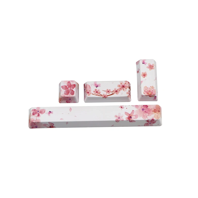 PBT Five sides Dye-subbed keycap Space bar 6.25U ESC Entre keys OEM profile keycaps for diy mechanical keyboard