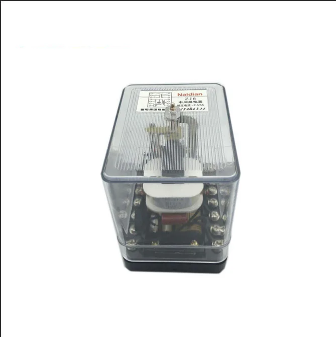 High quality ZJ6 220V Electromagnetic intermediate relay/auxiliary relay 2.5A, 5A.