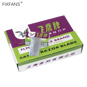 

100Pcs/Box Single Edge Carbon Steel Safety Razor Blade for LCD OCA Adhesive Glue Sticker Cleaning Remover Cell Phone Repair Tool