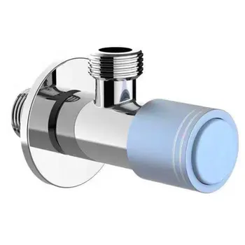 

Push Button Stainless Steel Triangle Valve Thickened Explosion-proof Water Heater Special Toilet Inlet Valve Check Valve
