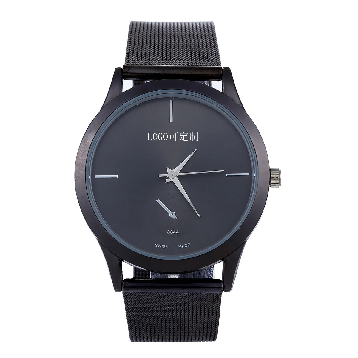 

AliExpress Foreign Trade Hot Selling Womage Silver Mesh Belt Fashion Watch Cool Double-Sided Women's Steel Belt Quartz Watch