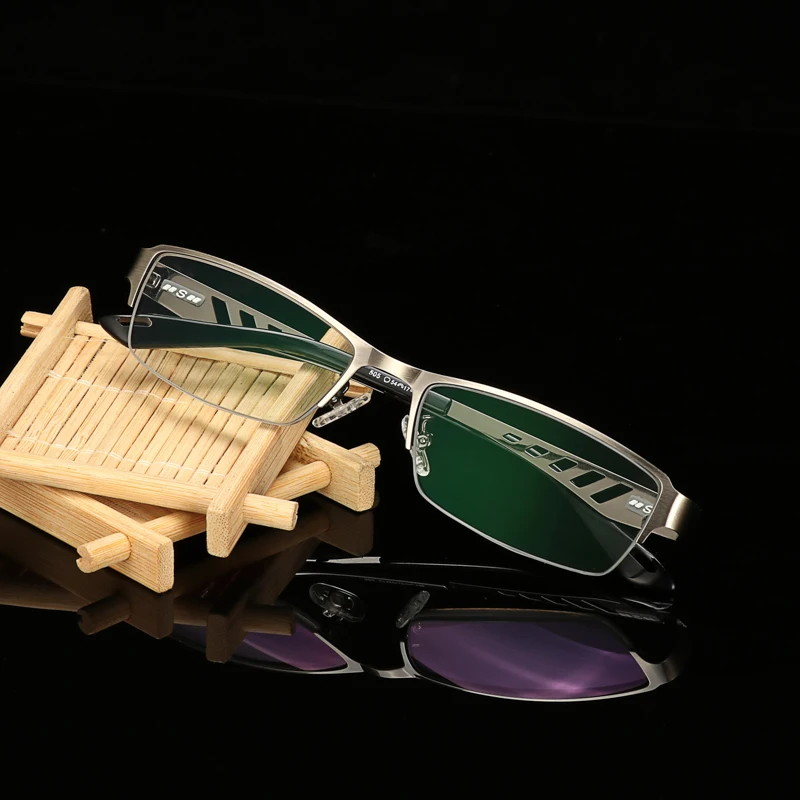 Men's Business Sun Transition Photochromic Reading Glasses Men Women Hyperopia diopters Presbyopia Glass +0.25 +1.0 +1.5 +2.0 5