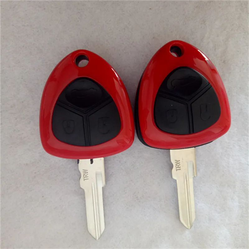 Запасной чехол DAKATU для дистанционного ключа с логотипом брелок 3 кнопками Ferrari FF