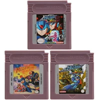 16 битная картридж для игровой консоли Nintendo GBC серии MegaaMan версия на английском