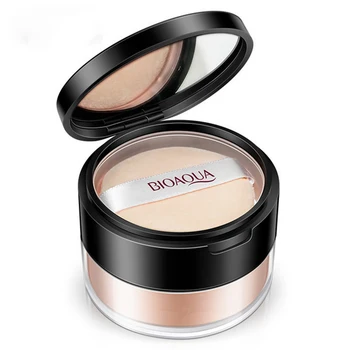 

Translucent Face Makeup Smooth Foundation Waterproof Loose Powder Finish Powder