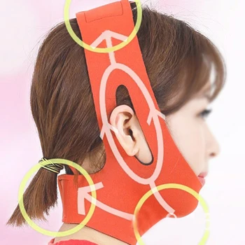 

Adjustable Universal With Magic Stick Travel Face Slimming Mask Bandage Reusable Home Shape Lift Easy Apply Double Chin Thin