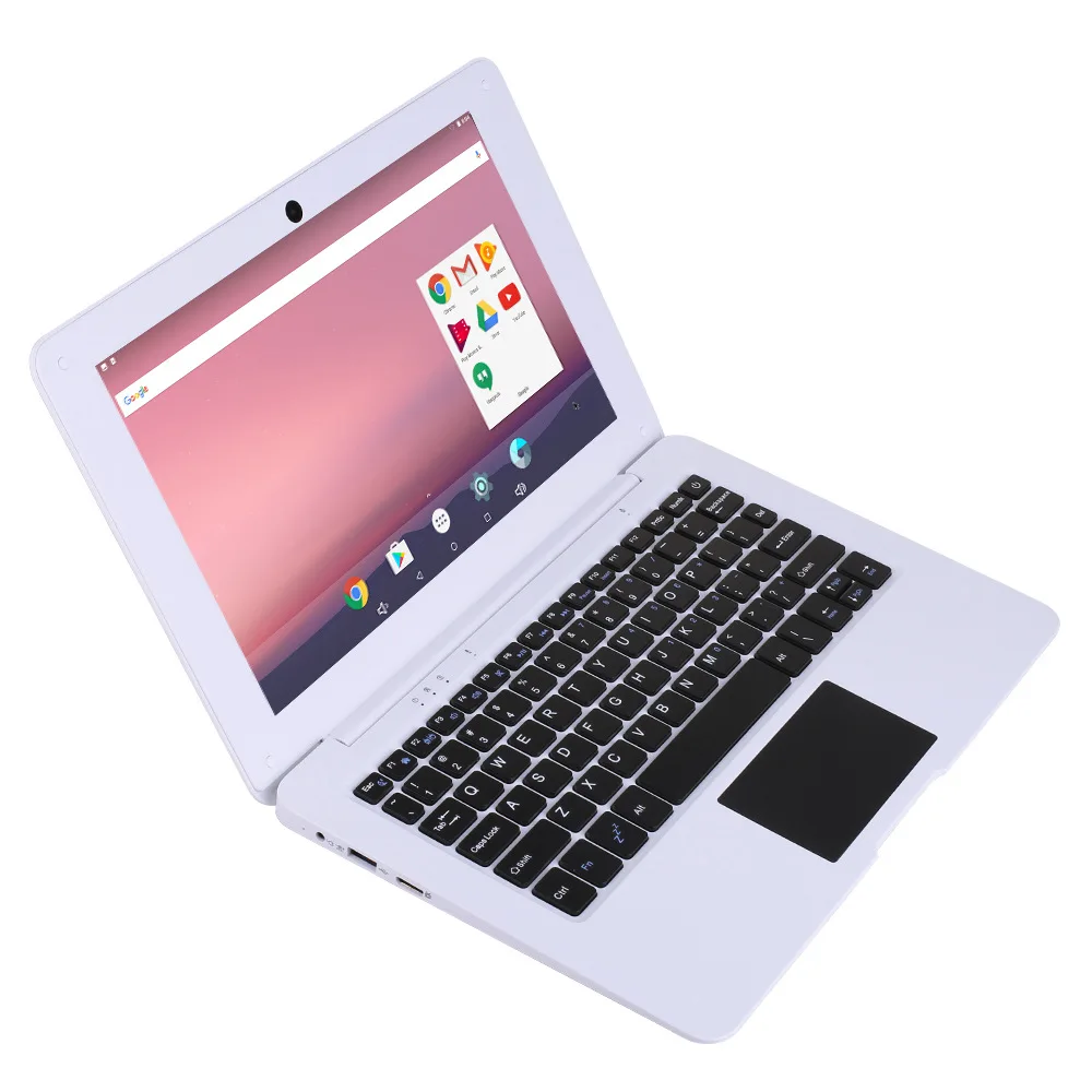 Netbook Hd ultrafino de 10,1 pulgadas, ordenador portátil con Android 7,1, Lightweight, ultrafino, 2GB + 32GGB, Quad Core, Netbook