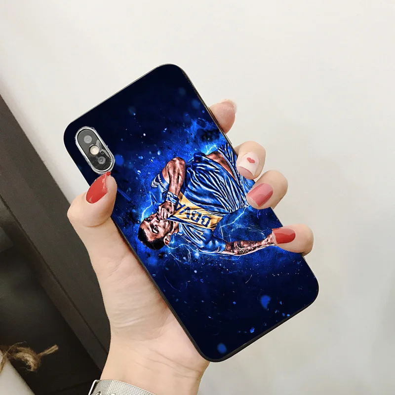 Чехол для телефона для FC Boca Juniors iphone XR 11 Pro XS Max X 5 5S черный DIY черный мягкий чехол для Salvio iphone SE 7 8 6 6S Plus 7Plus