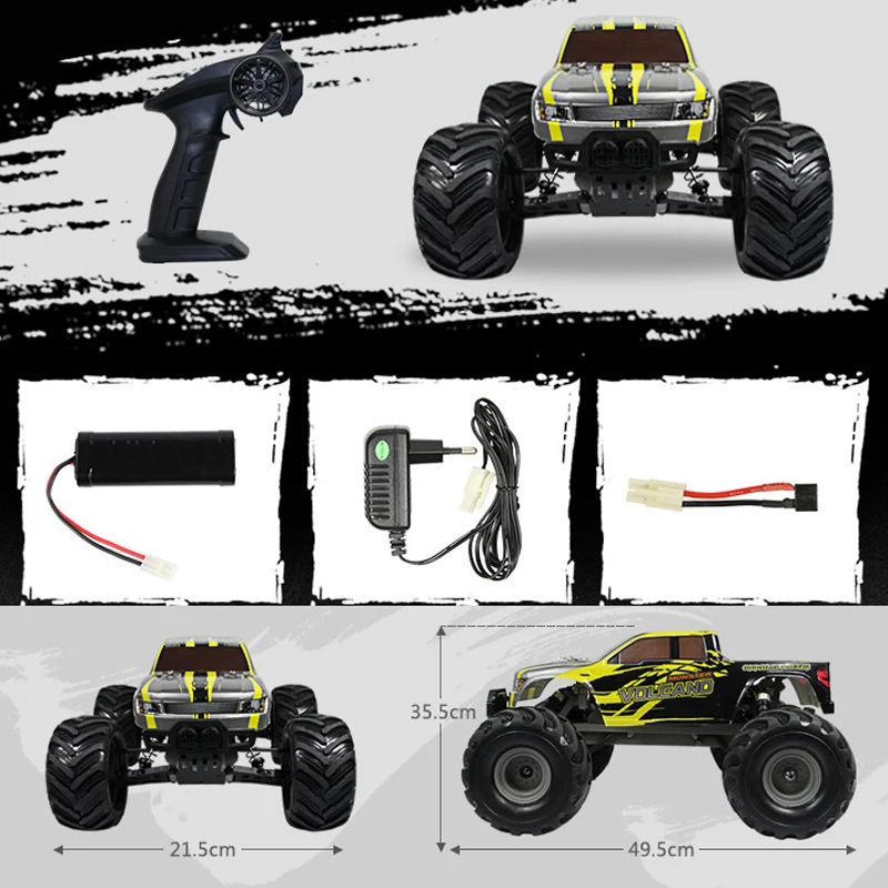 HBX XP4 1:10 RC Car High-speed Rear-drive Remote Control Off-road Vehicle Kids Toy Car Model HBX XP4 1:10 RC Car High-speed Rear-drive Remote Control Off-road Vehicle Kids Toy Car Model