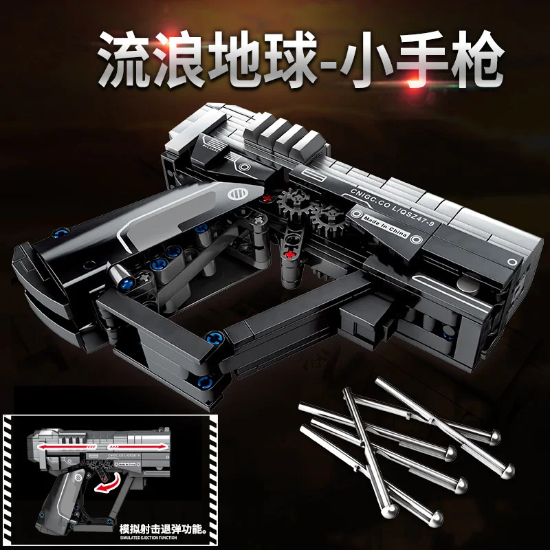 

Military Police Pistol Gun 364PCS Pistol Building Block Technic The Signal Gun Assembly Bricks Sets Toys for Boys Christmas Gift