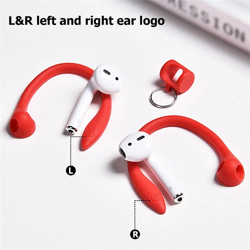 Ultra Light Silicone Earhook For AirPods 21Pro Mini Portable Earphone Ear Hook for Huawei Freebuds3 Wireless Bluetooth Headset (3)