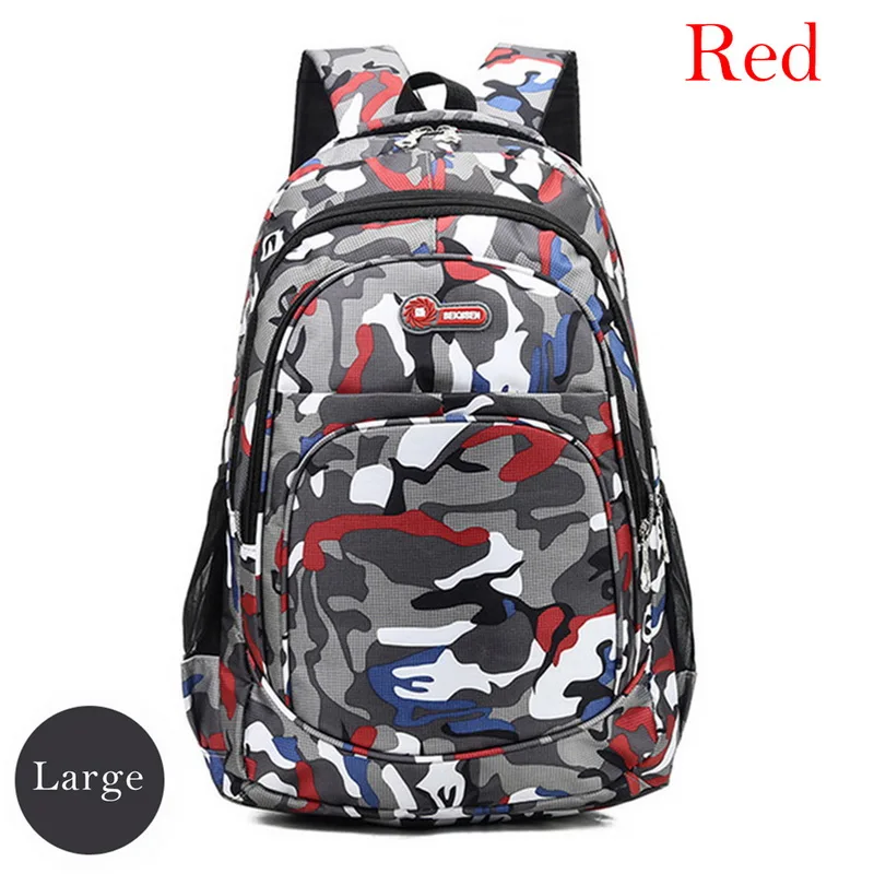 c red large HEFLASHOR рюкзак военный рюкзак Водонепроницаемый рюкзак Открытый Кемпинг Туризм рыболовные сумки - Цвет: c red large